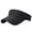 Black, variant on Breathable Summer Sports Visor Hat for Outdoor Activities – Lightweight Adjustable Headband, Wide Brim Sun Protection, Sweat-Wicking Spandex – Ideal for Running, Hiking, Cycling, Gardening (1PC)