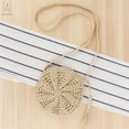 thumbnail image 6 of Gustave Women Straw Bags Handmade Woven Bag Summer Beach Rattan Shoulder Bag Sling Crossbody Purse with Tassels Bohemia Handbag (Beige), 6 of 10