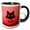 Black/White, variant on 3drose, My Kitty, 11oz Two-tone Red Mug