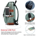 thumbnail image 3 of Mochila para ordenador portátil antirrobo de baile Sexy para mujer y hombre, mochila para ordenador, mochila para el día, mochila escolar con puerto de carga USB, 3 of 7