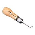 thumbnail image 1 of Yuarrent Leathercraft Stitch Costura Awl Set Hilos encerados trenzados Costura Artesanía de cuero Kit de herramientas de reparación Suministros de marroquinería Yuarrent HA1910-00B, 1 of 6