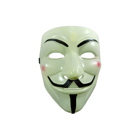 Deluxe Movie Guy Fawkes Anonymous Hacktivist Halloween Masks Costume