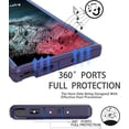 thumbnail image 6 of for Samsung Galaxy S22 Ultra Case,Dropproof Shockproof for Samsung S22 Ultra Case,Heavy Duty Protective Galaxy S22 Ultra Case,S22 Ultra Case 6.8 Inch(Dark Blue), 6 of 14