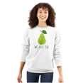 thumbnail image 3 of Cute Kawaii Perfect Pear Matching Set Sweatshirt for Men or Women Brisco Brands L, 3 of 7