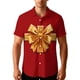 thumbnail image 2 of Blusa y camisa hawaiana de manga corta con cuello vuelto para hombre, camisa unisex informal de verano para playa, de manga corta con botones, ropa estampada divertida, blusa para hombre, 2 of 9