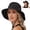 1pack-black, variant on Women's 2-in-1 Zip-Off Sun Visor Bucket Hat - UPF 50+ UV Protection Wide Brim Safari Fishing Hat
