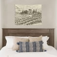 thumbnail image 5 of Bingfone Vineyard Landscape Tapestry Wall Hanging Decor For Living Room Bedroom Dorm Classroom Office Decor 29x37 Inch, 5 of 9