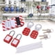 thumbnail image 4 of Kit De Bloqueo Y Etiquetado, Candado De Seguridad Etiqueta De Loto Antioxidante Resistente Al Calor Confiable Para Estación De Bloqueo Y Etiquetado, 4 of 8