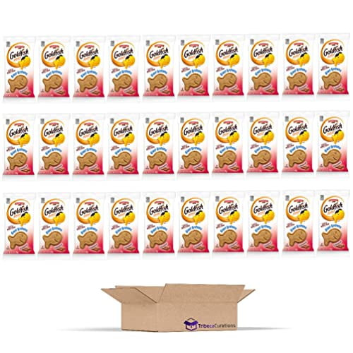 Tribeca Curations Giant Grahams Shaped Goldfish Cinnamon .9 Ounce