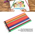 thumbnail image 4 of Crayons Livre de Coloriage, 12 Couleurs Crayons de Couleur pour Bureau, 4 of 7