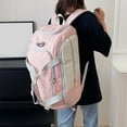 thumbnail image 6 of All Home Deals! Kyusrd Large Capacity Computer Backpack,Business Leather Film Backpack,Succinct Business Travel backpack., 6 of 8