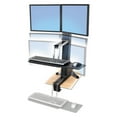 thumbnail image 3 of Ergotron WorkFit-S Dual Monitor Sit-Stand Workstation, 3 of 4