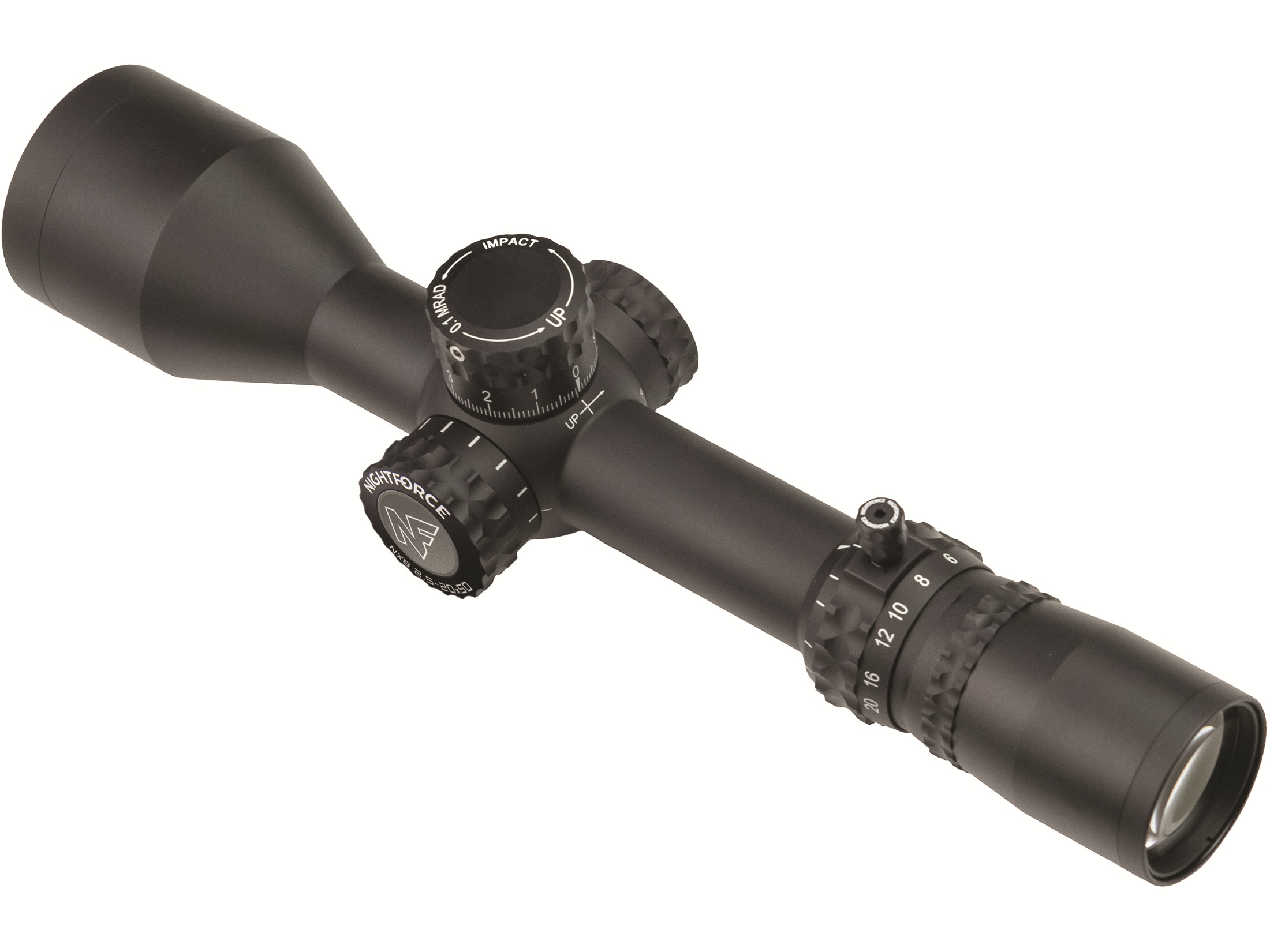 Nightforce NX8 F2 Rifle Scope 2.5-20x 50mm Illuminated Mil-CF2 Reticle Matte Black