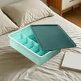 thumbnail image 5 of SCNOR Small Storage Boxes Cubby Storage Organizer Clothing Organizers and Storage with Lids, 5 of 6