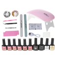 thumbnail image 1 of 03A 03A Juego de uñas, lámpara Led Uv, secador, Kit de esmalte de Gel para uñas, juego de herramientas de manicura, taladro eléctrico para uñas, 1 of 5