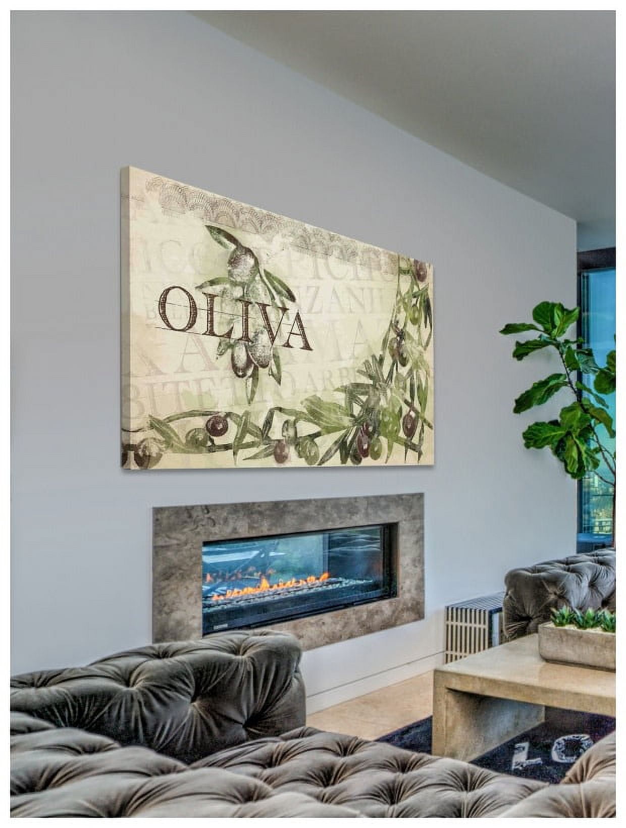 Marmont Hill "Olive" Painting Print on Canvas