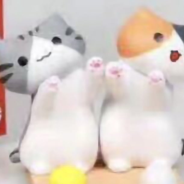 Soporte para smartphone con diseño de gato adorable, seguro, de PVC, versátil, para escritorio, para teléfonos móviles.