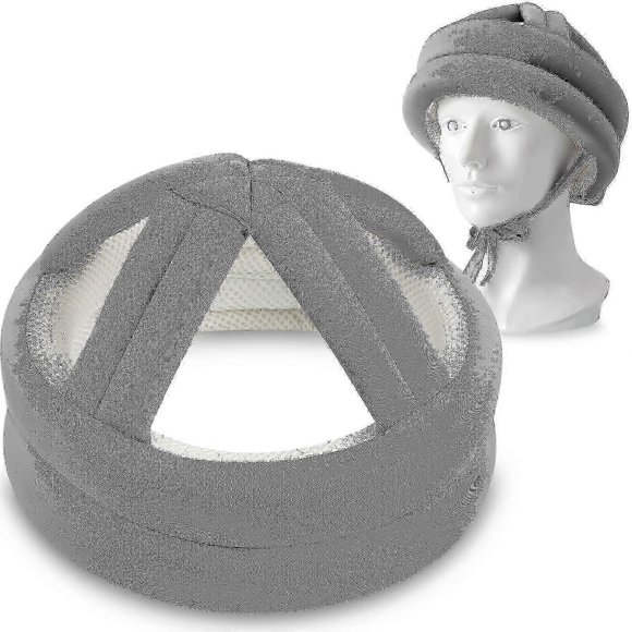 Anti Fall Elder Head Safety Helmet Thick Soft Protective Hat Adjustable Seniors Fall Prevention Head Protection Cap Breathable Elderly Helmet For Head