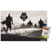G2 Esports - Samurai Wall Poster with Push Pins, 14.725" x 22.375"