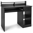 thumbnail image 1 of Pemberly Row 22 inch Wide Computer Desk Writing Study Laptop Table Black, 1 of 8