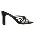 thumbnail image 4 of Delicious Women's Strappy Knotted Block Heel Sandal, Black,  11 M US, 4 of 6