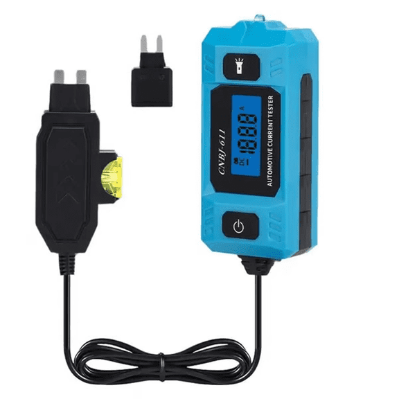 Automotive circuit fault detector, portable high-precision current tester, with LED display and lighting function, automotive open/short circuit finder, automotive relay and fuse tester.