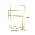 thumbnail image 2 of Toallero de baño, estante for ropa interior, estante de suelo de hierro, combinación de estante de ropa de Metal for sala de estar, 2 of 7