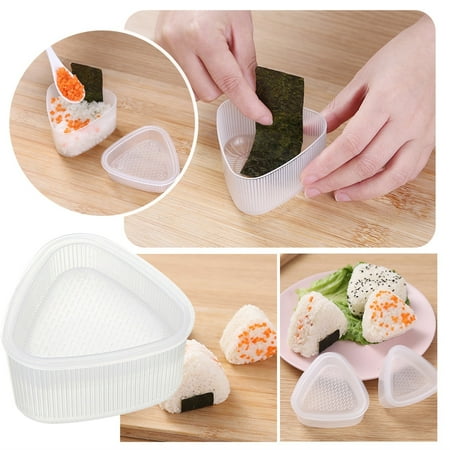 

〖Jisuan〗Kitchen Convenience Tools Food Molding And Pairs Convenient Cooking Molds Of 2 Rice Transparent Bento Ball Transparent Rice Cake Mould