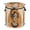 A Girl Wearing Skull Makeup, variant on Pop-Up Collapsible Laundry Hamper With Zippered Lid Dual Handles 50L The Cute Peach Fairy