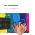 thumbnail image 5 of Hirioo Rainbow Colored for Mouse Pad ,Anti-Slip Base, Durable Stitched Edges, Perfect for Gaming, Office, and Home Use,16x35.5in, 5 of 9