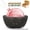 Black, variant on Glass Essential Oil Diffuser 280ml with Wood Grain Base, Ultrasonic Cool Mist Humidifier 7 Color Lights, Includes 8 Organic Essential Oils Set