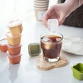 thumbnail image 4 of 6 Pack Ice Cube Trays Premium Single Ice Cube Moulds with Lid Flexible BPA-Free, 4 of 20