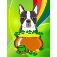 thumbnail image 1 of Boston Terrier St. Patricks Day Flag Garden, 1 of 1