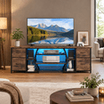 Led Tv Stand For 65 70 80 Inch 71 Industrial Entertainment Center With ...