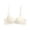 White, variant on Kureaily Women's T Shirt Bra With Push Up Padded Bralette Bra Without Underwire Comfortable Soft Cup Bra Womens Comfortable Bra