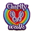 thumbnail image 1 of Charity Walk Patch Fundraiser Embroidered Iron On, 1 of 2