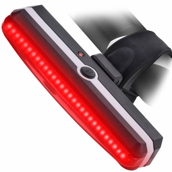 GJX Bike Lights,Effortless Setup Running Lights for Runners,Tool-Free Mounting Bike Headlight,Red