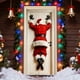thumbnail image 4 of Adornos navideños divertidos para la parte trasera de la puerta, pancartas divertidas de Papá Noel para la parte trasera de la puerta, decoración navideña divertida para la entrada con regalo, adornos, 4 of 5
