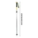 thumbnail image 4 of Bastón telescópico de senderismo de aleación de aluminio | Bastón plegable y ligero de fibra de carbono | Bastón de trekking resistente y duradero para exteriores, ideal para senderismo, monta, 4 of 5