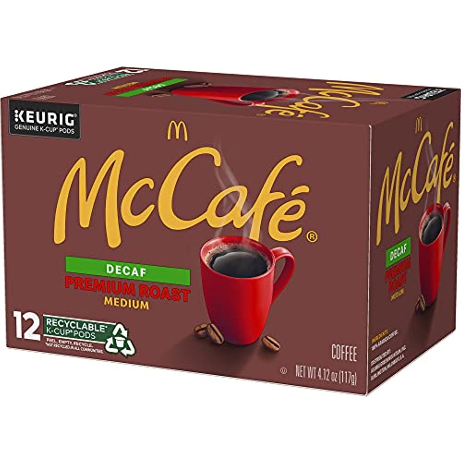 Mccafe Decaf Premium Roast Keurig K-Cup, 12 Ct