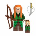 thumbnail image 3 of 8 Piezas Figuras Miniaturas de la Serie Clásica de Películas El Señor de los Anillos Alvin Aragón Elrond Set de Ejército, 3 of 8