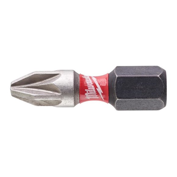 Milwaukee Power Tools - ShockwaveTM Impact Duty Bits PZ2 x 25mm (Lot de 2)
