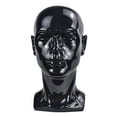 thumbnail image 4 of FITYLE Male Mannequin Head Bald Head, Display Model,Hat Display, Versatile, Jewellery Model Head for Headphone Hairs Hat Black, 4 of 10