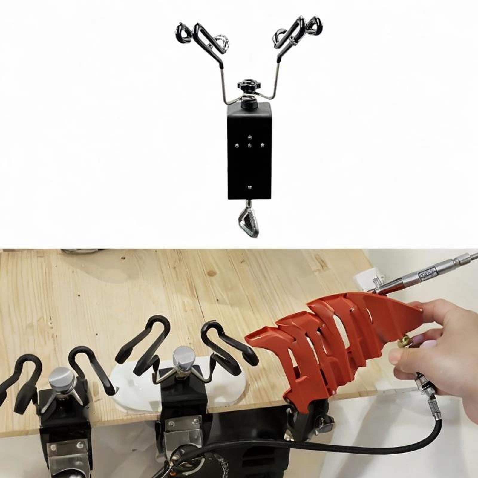 QccHieUs Desktop Airbrush Stand Non Slip Craft Room Lightweight DIY Art Painting Airbrush
