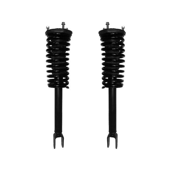 Front Air Spring to Coil Spring Conversion Kit - Compatible with 2007 - 2017 LS460 RWD 2008 2009 2010 2011 2012 2013 2014 2015 2016