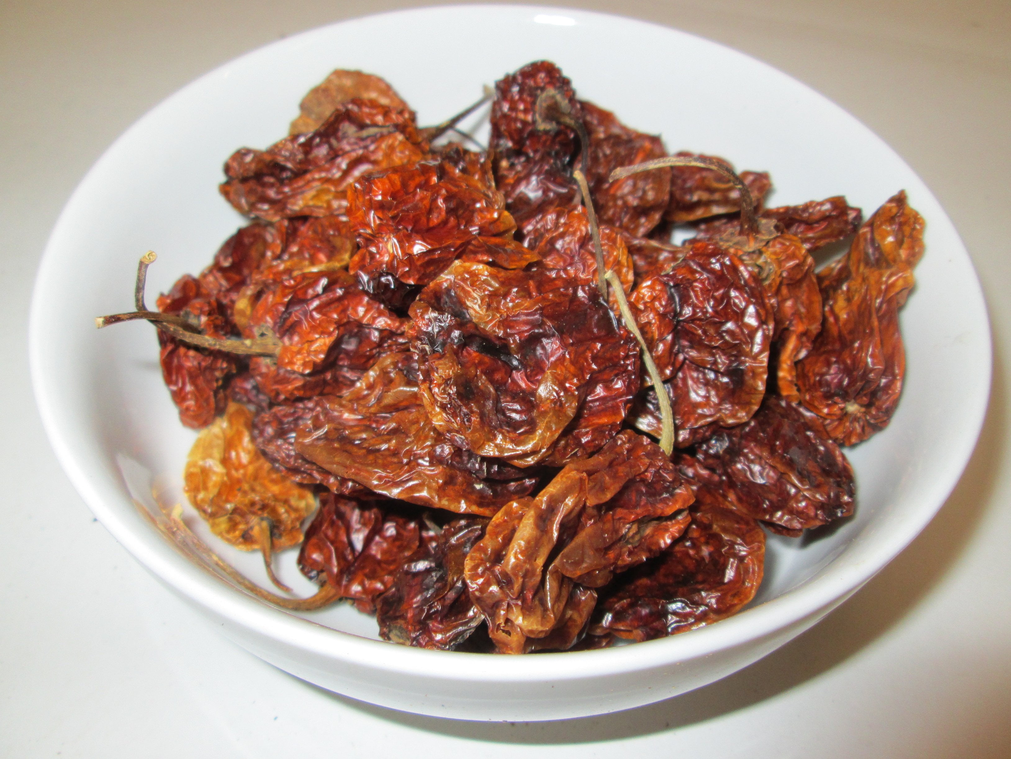 Dried Habanero Pepper (Chile Habanero) 1 lb