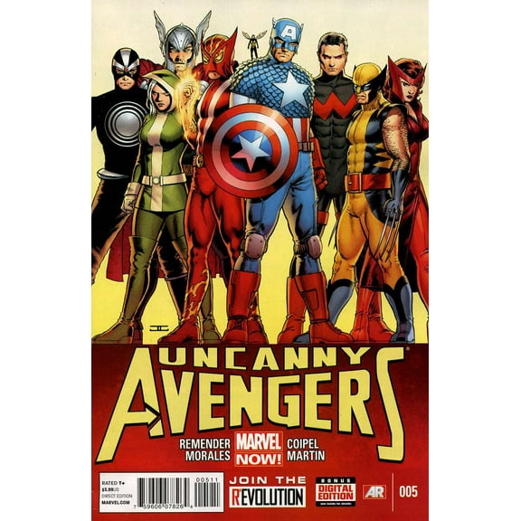 Uncanny Avengers #5 VF ; Marvel Comic Book