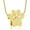 golden, variant on Pet Cremation Jewelry for Ashes Urn Necklace Paw Print Pet Keepsake Jewelry for Pet/Dog's/Cat's Ashes Pendant Memorial Gifts