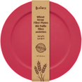 thumbnail image 1 of 10" Wheat Fibre Dinner Plate - Fuchsia, 4 Pack, 1 of 2