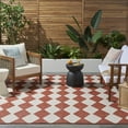 thumbnail image 2 of Nourison Positano Indoor/Outdoor Terracotta 6' x 9' Area Rug (6x9), 2 of 9